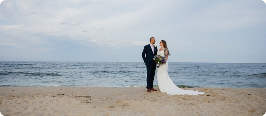 Tim and Kerry on the beach